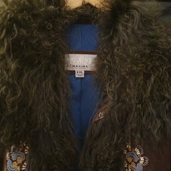 Vintage Wilson Light Suede Jacket - Picture 5 of 6